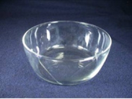 破損した試料（温度差＝280℃）