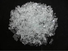 破損状況（細片に粉砕）