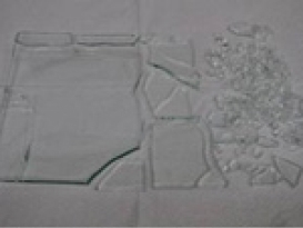破損した試料（温度差＝250℃）